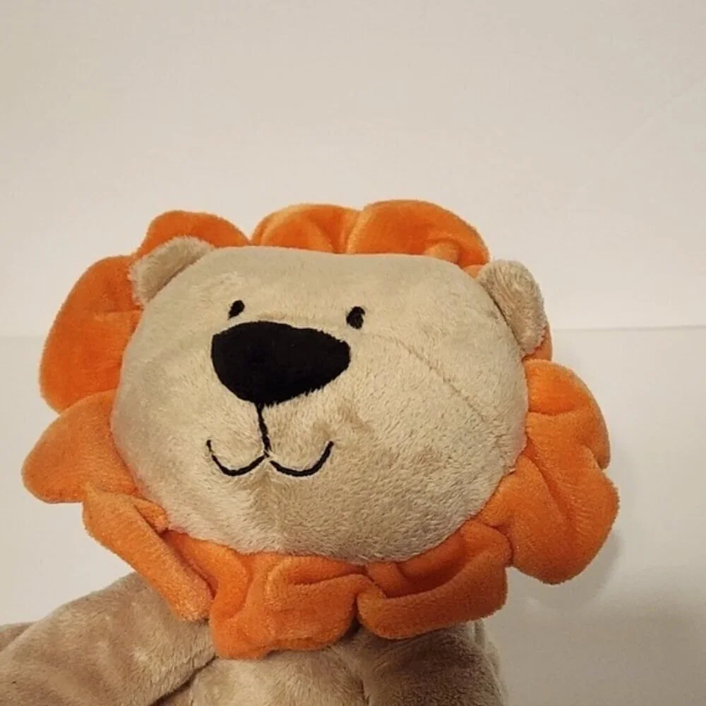 Just one year by Carter's  plush lion toy Orange mane